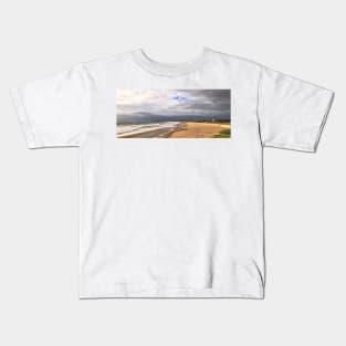 Blyth Beach Panorama Kids T-Shirt